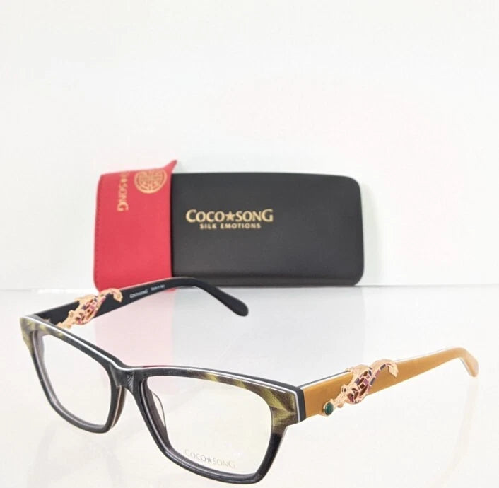New Authentic COCO SONG Eyeglasses Meld Gold Col. 1 53mm CV113
