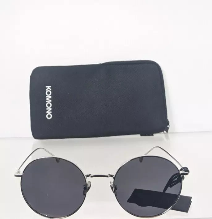 Brand New Authentic KOMONO Sunglasses SN THE YOKO 53mm Silver Frame