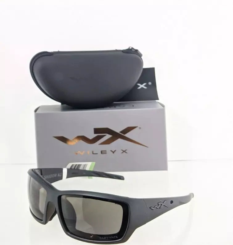 Brand New Authentic Wiley X Sunglasses WX Shadow ALT Matte Black Frame