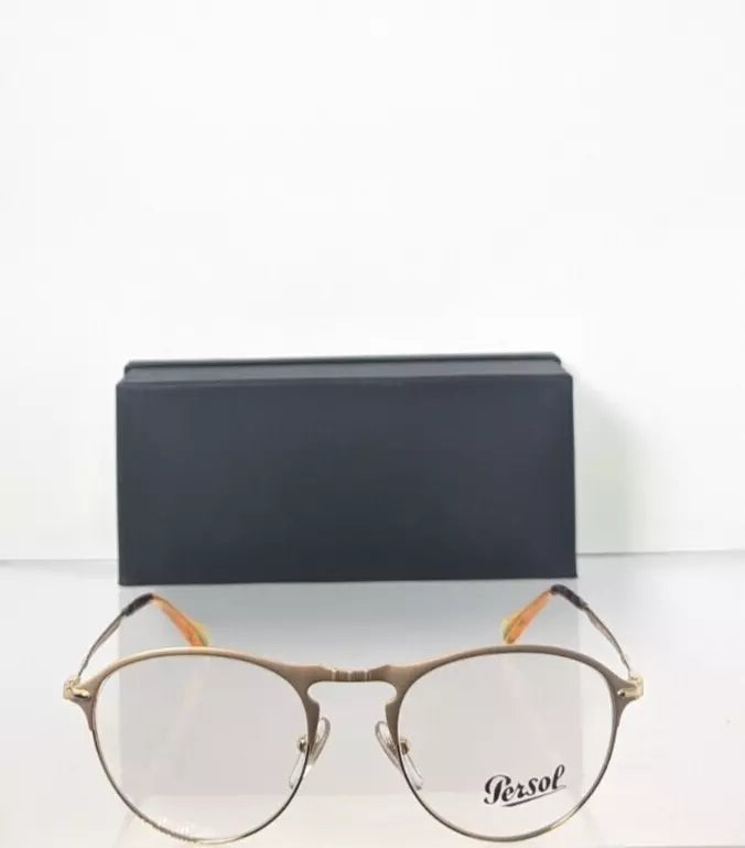 Brand New Authentic Persol Eyeglasses 7092-V 1069 Gold 7092 50mm Frame