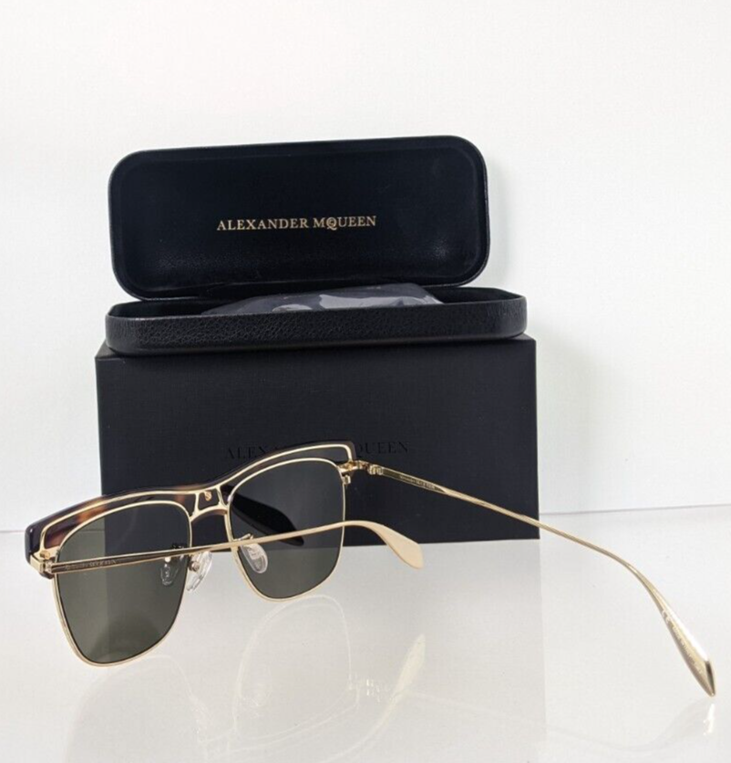 Brand New Authentic Alexander McQueen Sunglasses AM 0235 002 55mm Frame