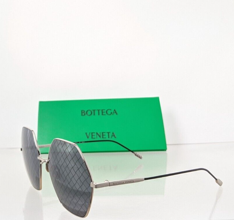 Brand New Authentic Bottega Veneta Sunglasses BV 0201 001 60mm Frame