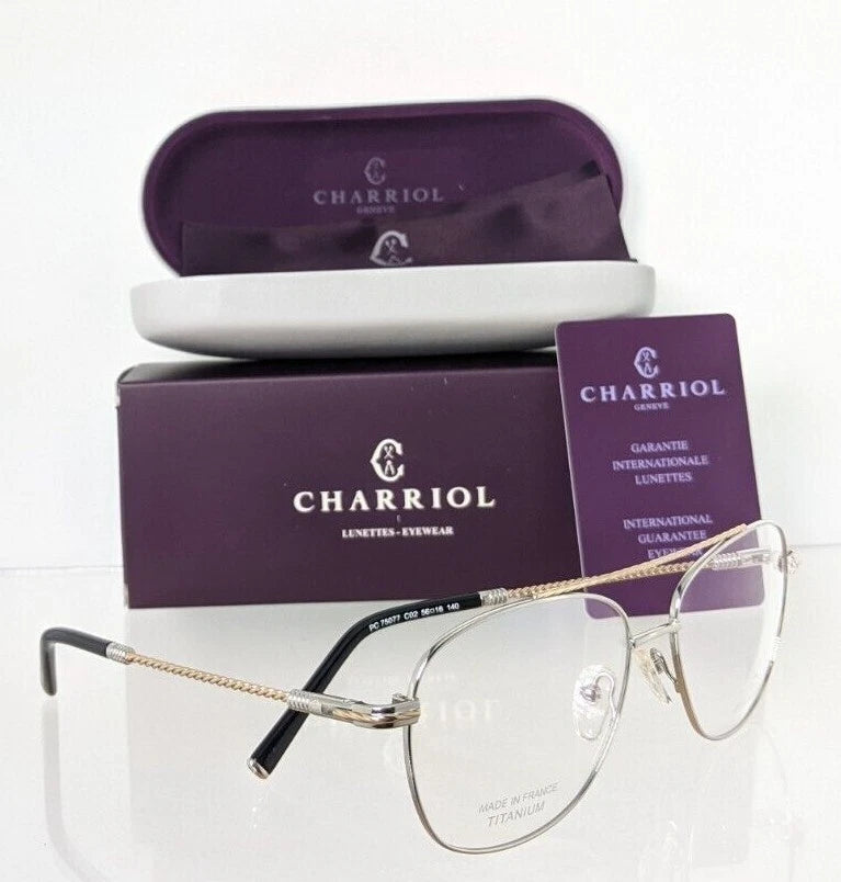 Brand New Authentic Charriol Eyeglasses PC 75077 C02 PC75077 56mm Frame