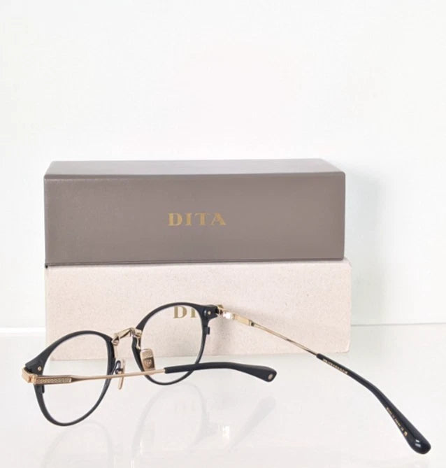 Brand New Authentic Dita Eyeglasses UNITED DRX-2078-A-BLK-GLD-48
