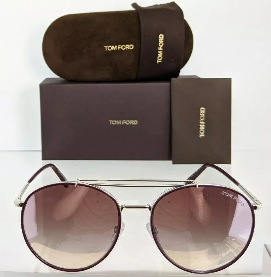 Brand New Authentic Tom Ford Sunglasses FT TF694 16T Wesley Frame TF694