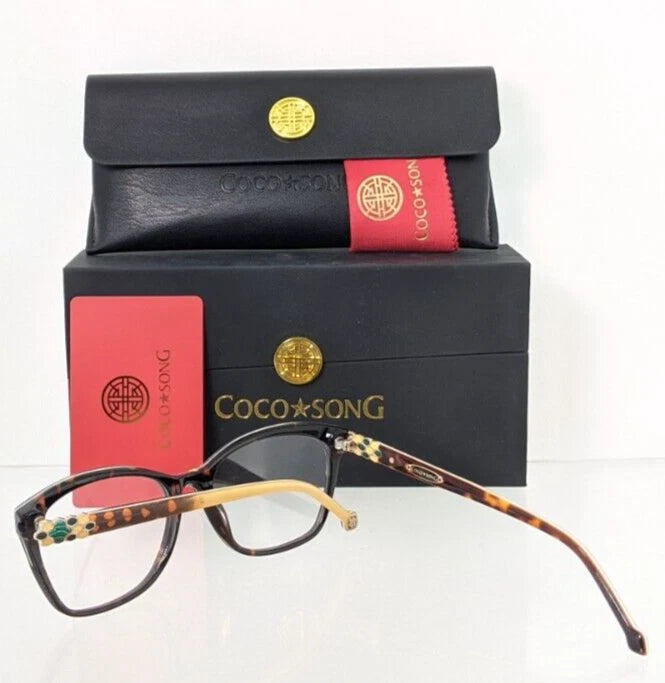 Brand New Authentic COCO SONG Eyeglasses Freedom Sound Col. 2 55mm CV265