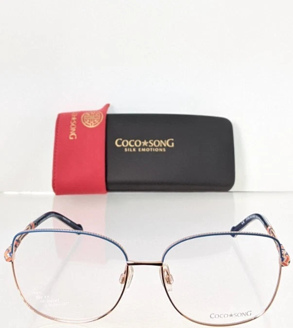 New Authentic COCO SONG Eyeglasses Pink Monkey Col. 3 56mm CV225