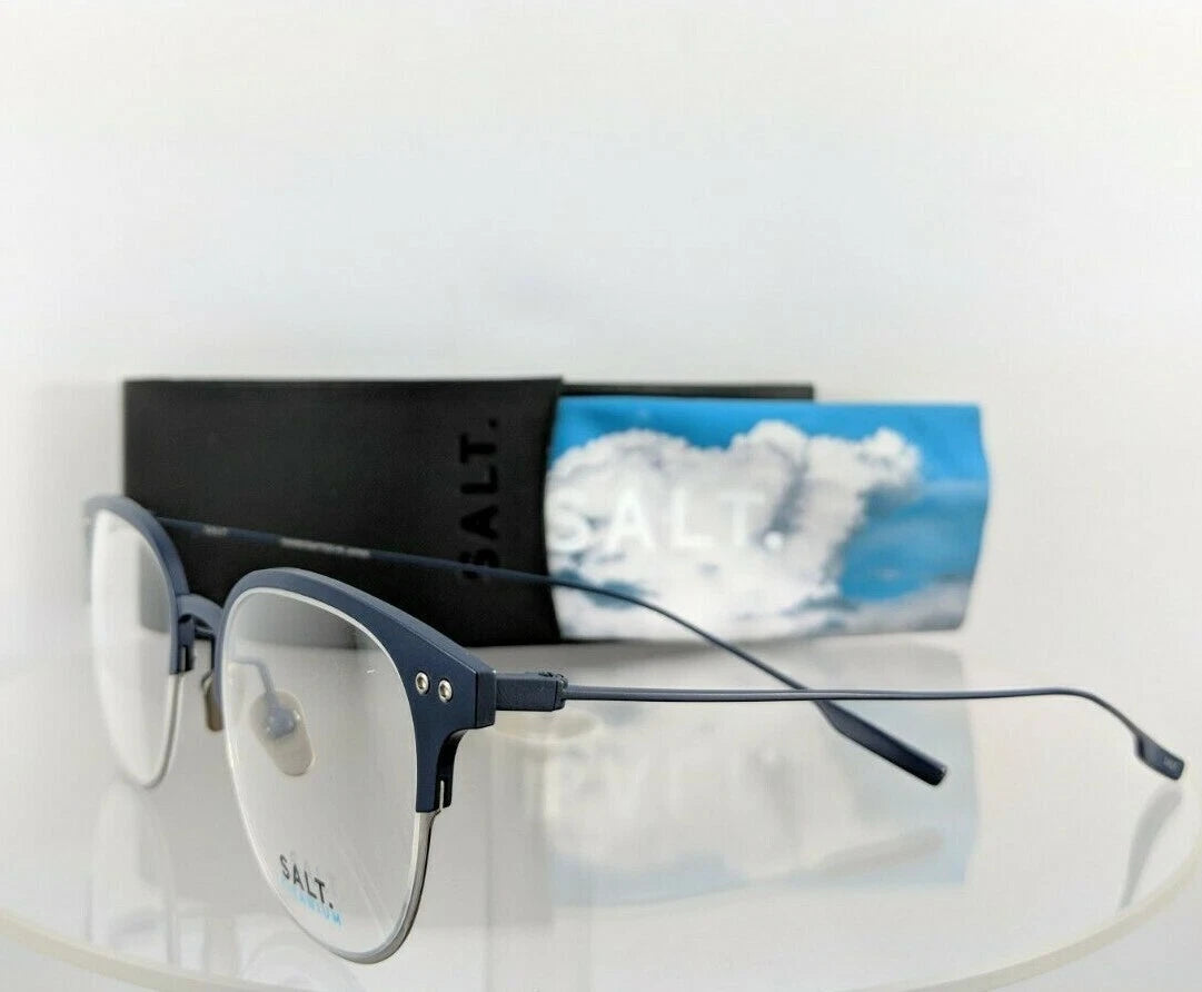 Brand New Authentic Salt Eyeglasses Hooper Ab/Temp Titanium Hand Made Frame 48Mm