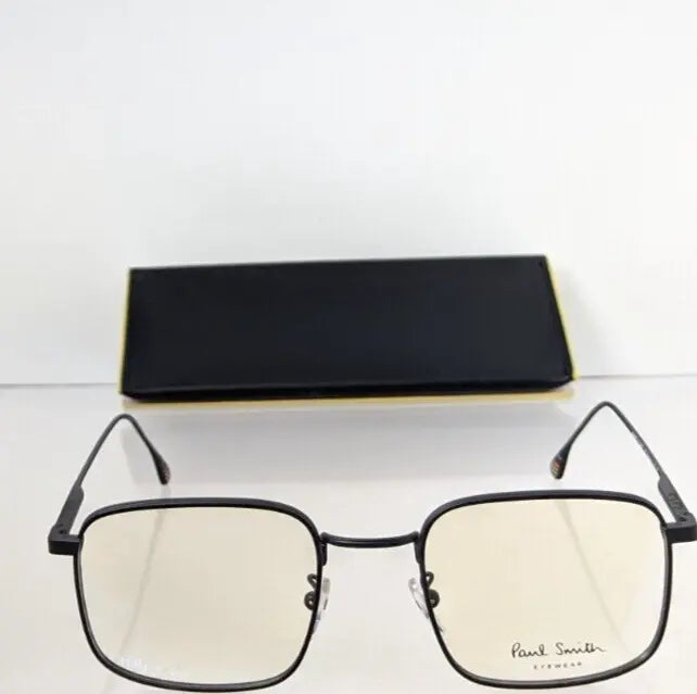 Brand New Authentic Paul Smith Eyeglasses PSOP070 V1 C: 03 Black EDWIN Frame