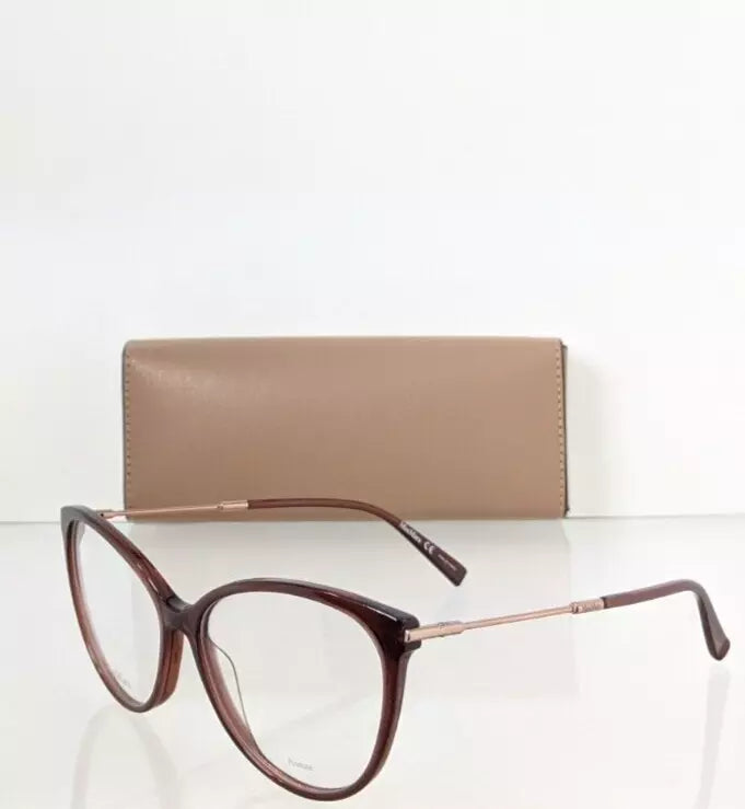 Brand New Authentic Max Mara Eyeglasses MM 1419 09Q Brown & Gold 1419 Frame