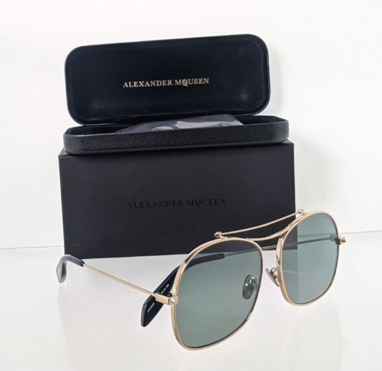 Brand New Authentic Alexander McQueen Sunglasses AM 0088 003 59mm Frame