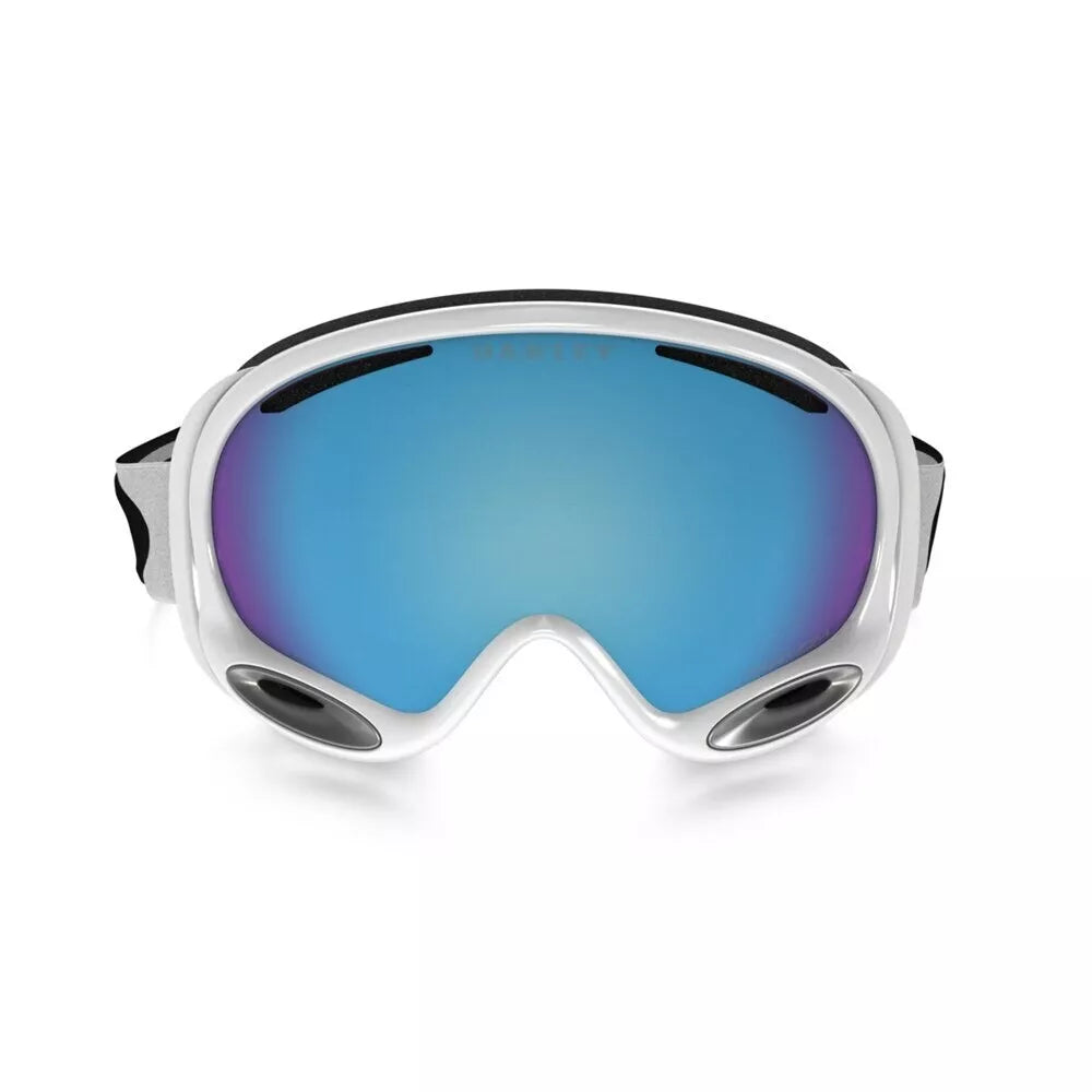 Brand New Authentic Oakley OO7044 51 Snow Goggles 2.0 Polished White w/ Prizm