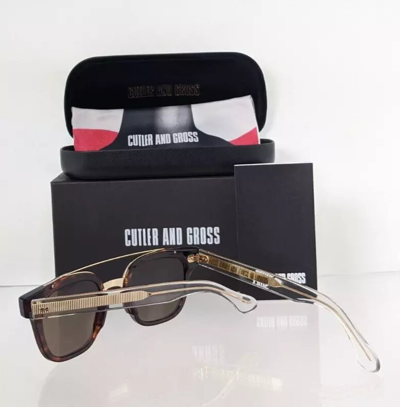 Brand New Authentic CUTLER AND GROSS Sunglasses M : 1297 C : 02 48mm Frame