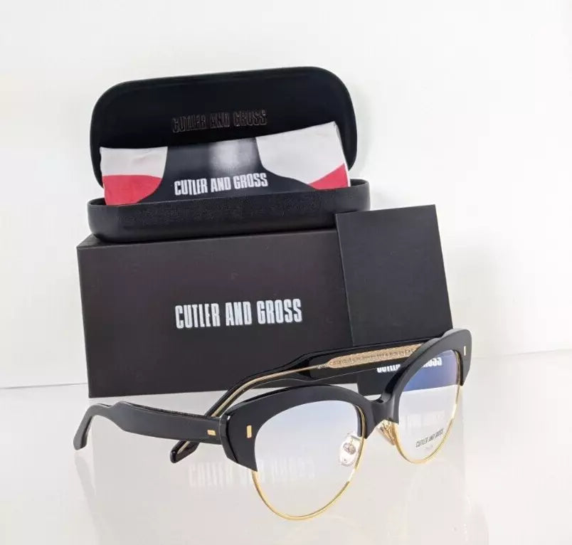 Brand New Authentic CUTLER AND GROSS OF LONDON Eyeglasses 1351 C 01 55mm