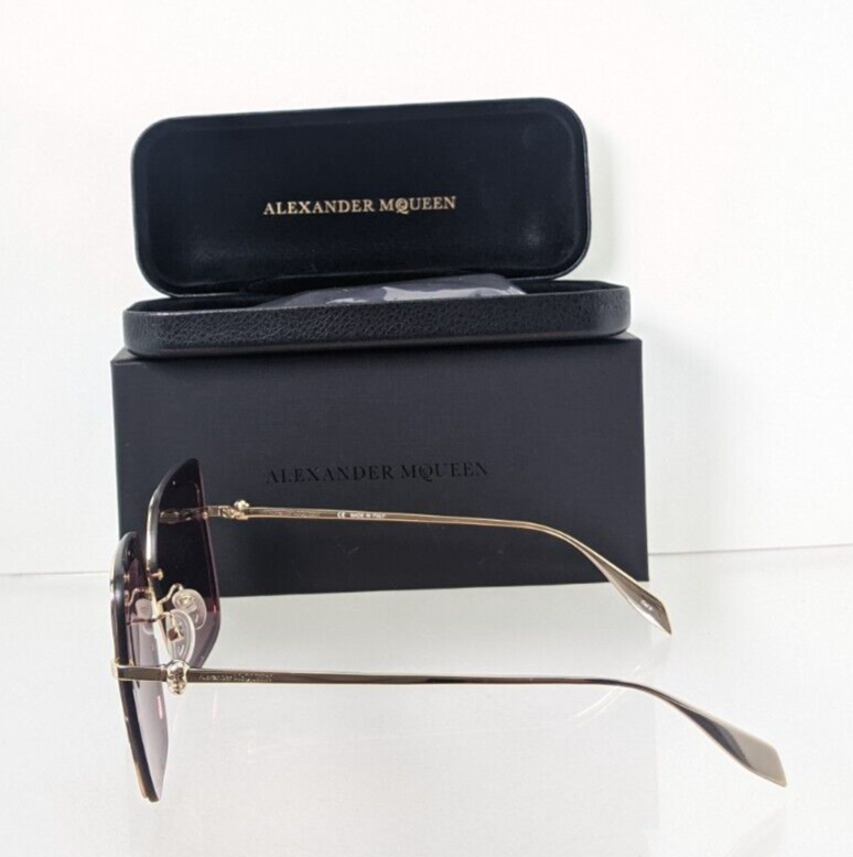 Brand New Authentic Alexander McQueen Sunglasses AM 0222 003 62mm Frame