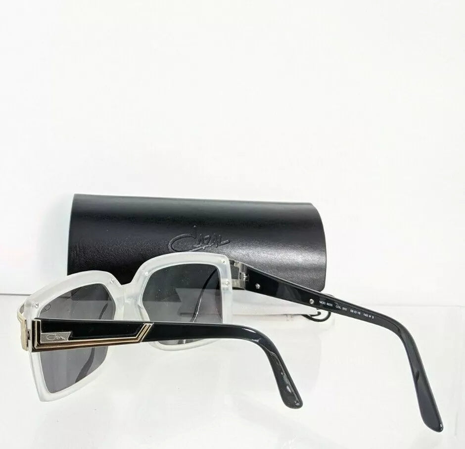 Brand New Authentic CAZAL Sunglasses MOD. 8033 COL. 002 Black Clear Gold Frame