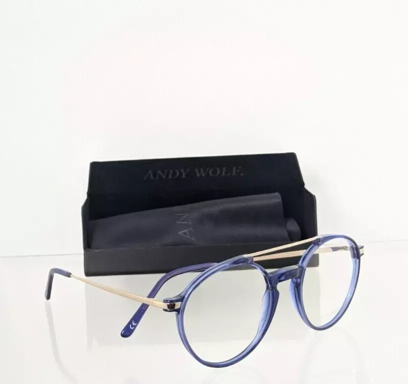 New Authentic Andy Wolf Eyeglasses 4547 Col. G Hand Made Austria 51mm Frame