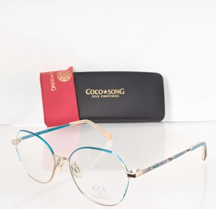 New Authentic CCS by COCO SONG Eyeglasses CCS 145 Col. 1 53mm