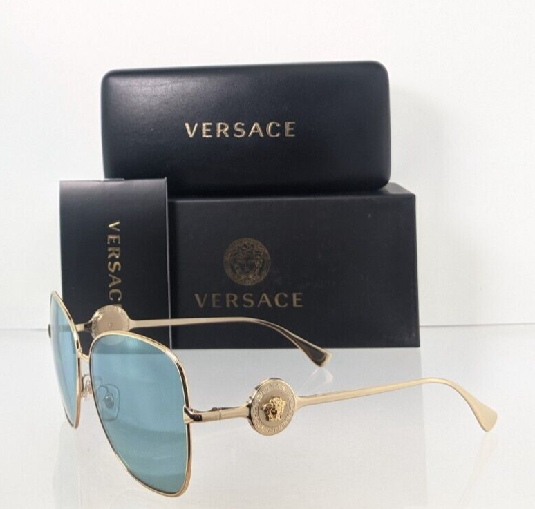 Brand New Authentic Versace Sunglasses Mod. 2256 1002/9C VE2256 60mm Frame