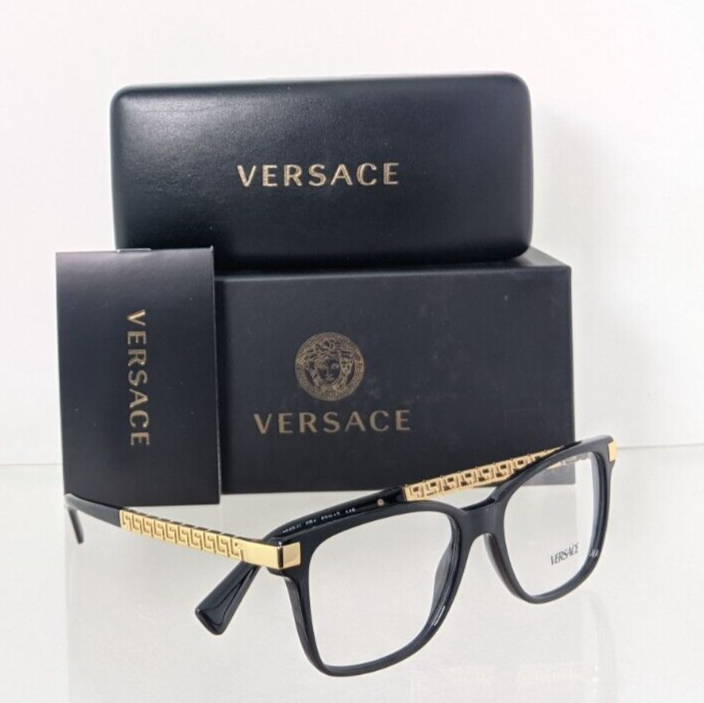 Brand New Authentic Versace Eyeglasses MOD. 3340 GB1 53mm 3340-U Frame