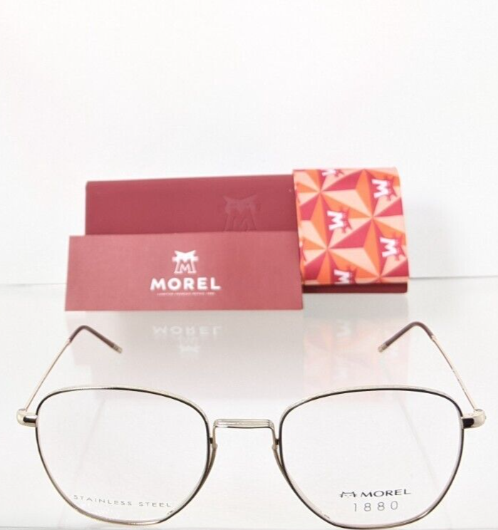 Brand New Authentic Morel Eyeglasses Lightec 1880 60120 DM 05 50mm Frame