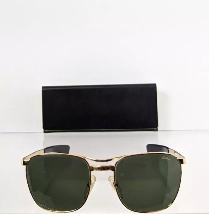 Brand New Authentic HILTON LONDON Sunglasses CLUB 54mm Gold Frame