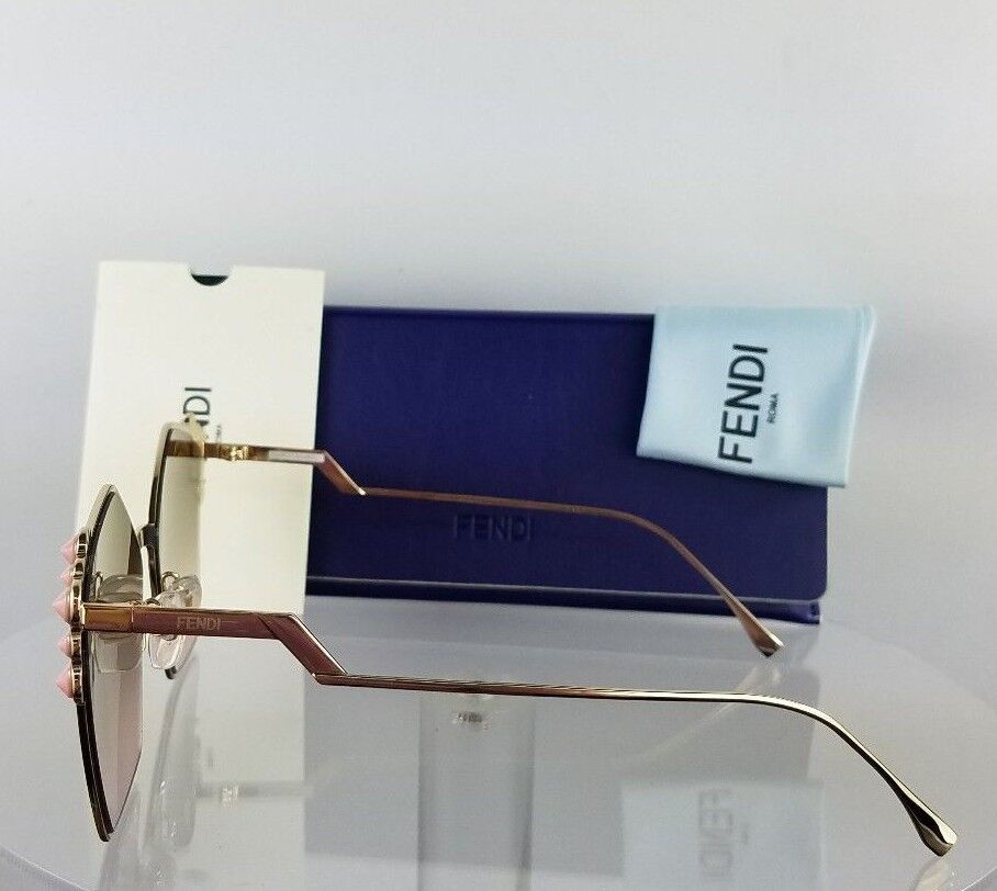 Fendi FF 0261/S 00053 Gold Pink Sunglasses