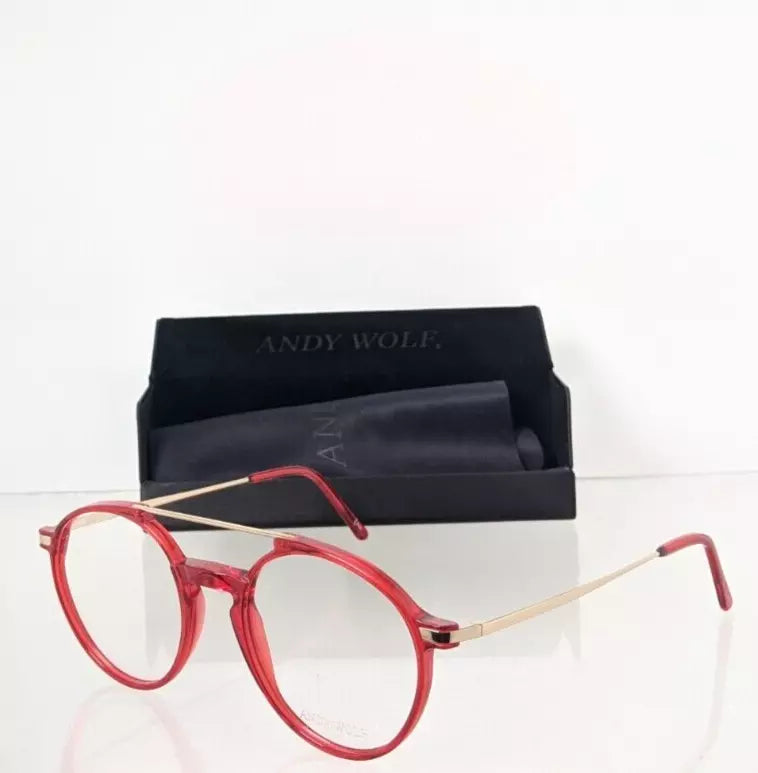 New Authentic Andy Wolf Eyeglasses 4547 Col. E Hand Made Austria 51mm Frame