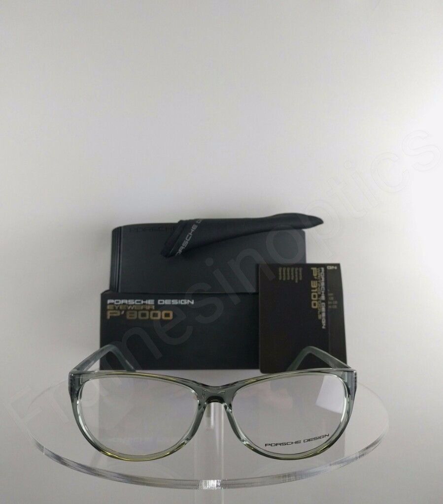 New Authentic Porsche Design P 8246 B Eyeglasses Transparent P'8246 56mm Frame