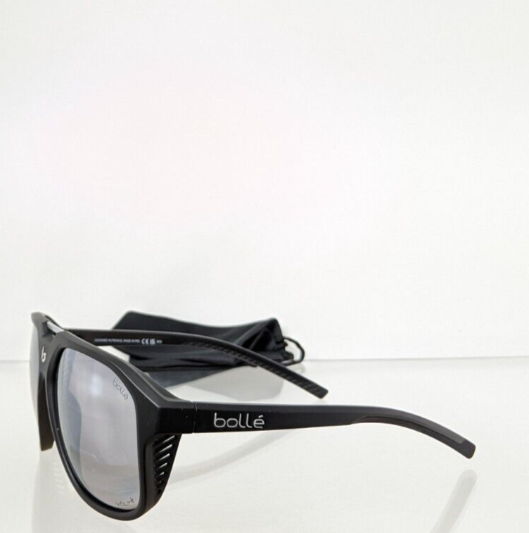 Brand New Authentic Bolle Sunglasses Arcadia Black Polarized Frame