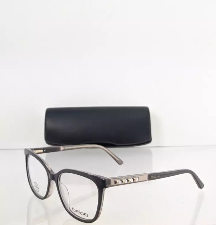 New Authentic BEBE Eyeglasses BB 5169 001 JET 52mm Frame