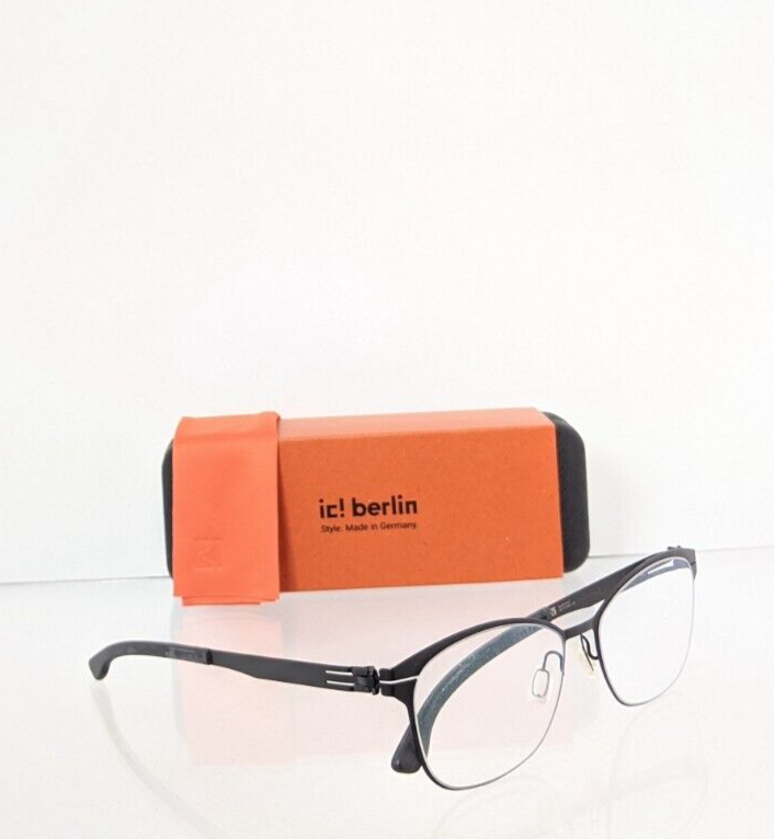 Brand New Authentic ic! Berlin Eyeglasses Model Sue R Black 55mm