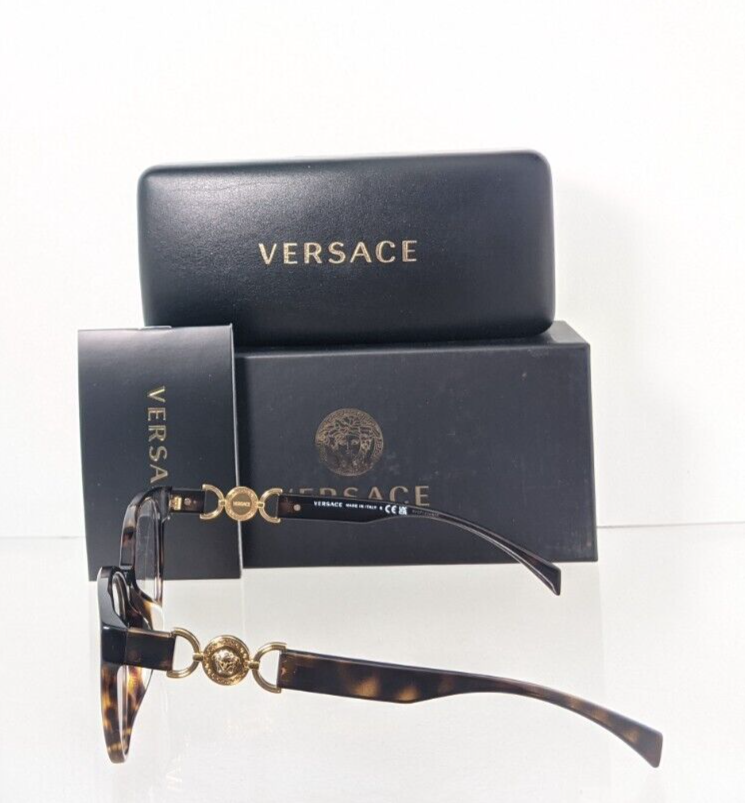 Brand New Authentic Versace Eyeglasses MOD. 3334 108 55mm 3334-F Frame