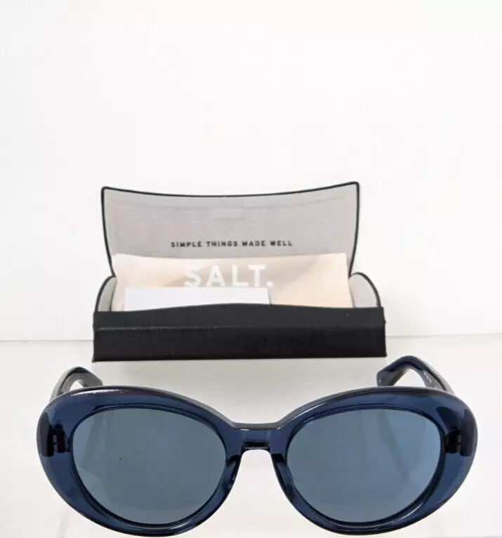 New Authentic Salt Sunglasses Courtney IB Polarized Blue Frame