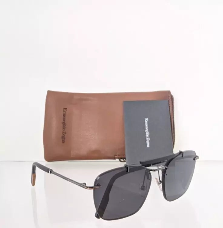 Brand New Authentic Ermenegildo Zegna EZ 0155 08A Sunglasses 59mm 0155 Frame