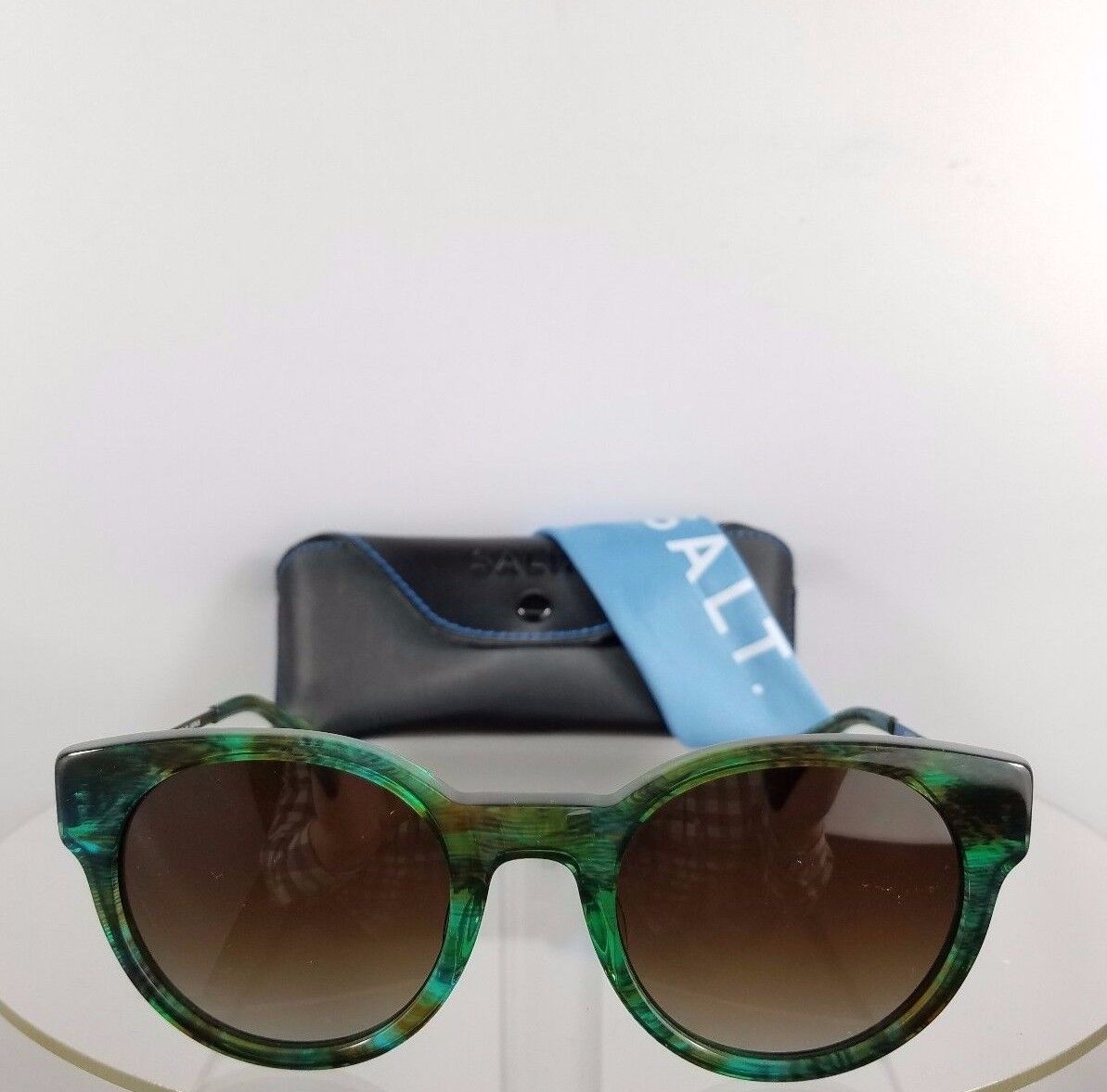 Brand New Authentic SALT Sunglasses Houston SSG Polarized Frame Green