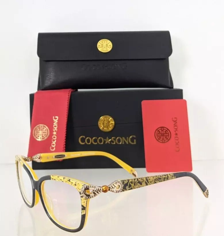 Brand New Authentic COCO SONG Eyeglasses Electric Lady Col 2 54mm CV092