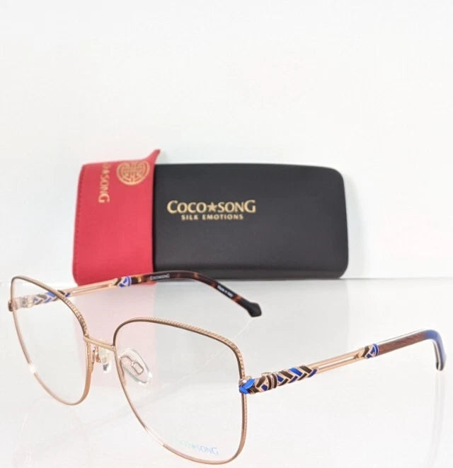 New Authentic COCO SONG Eyeglasses Pink Monkey Col. 4 56mm CV225