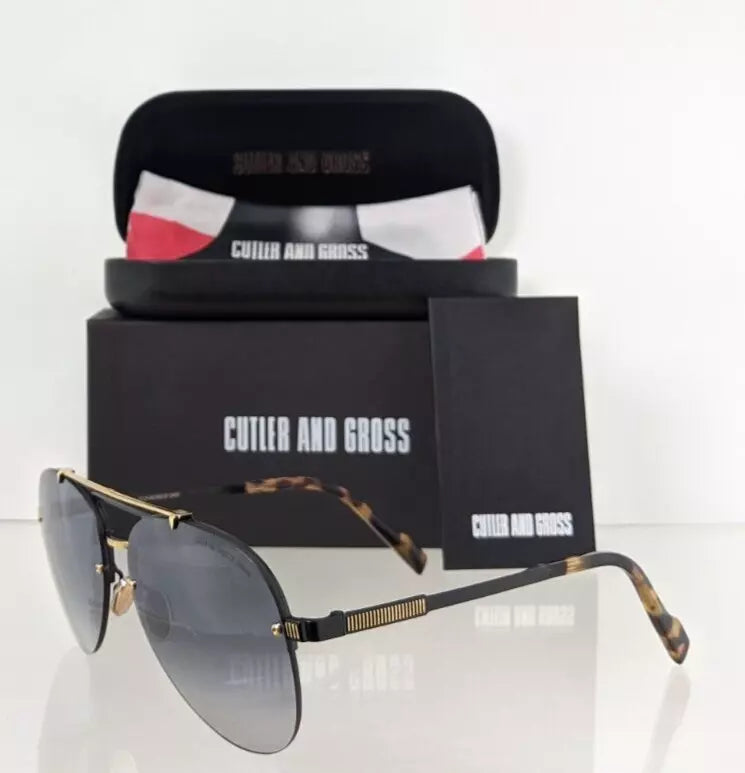 Brand New Authentic CUTLER AND GROSS Sunglasses M : 1372 C : 01 60mm 1372