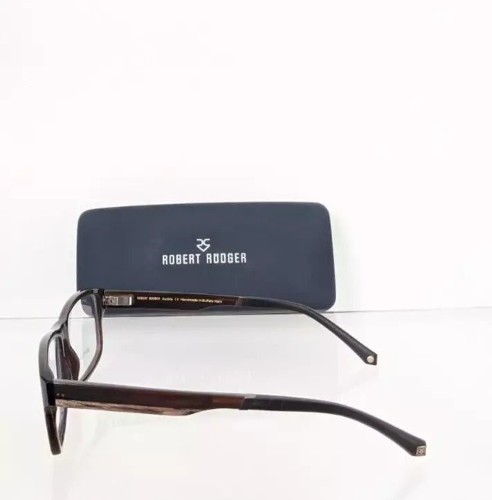 Brand New Authentic Robert Rudger Eyeglasses RR016 Col 2 56mm 016 Natural Wood