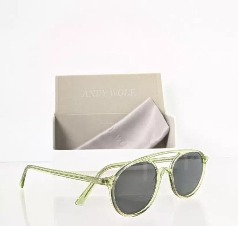 New Authentic Andy Wolf Sunglasses EPHRAIM Col. D Green 52mm Austria Frame