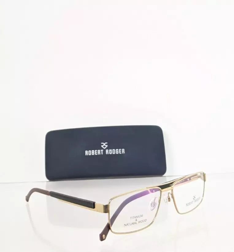 Brand New Authentic Robert Rudger Eyeglasses RR022 Col 1 56mm 022 Frame