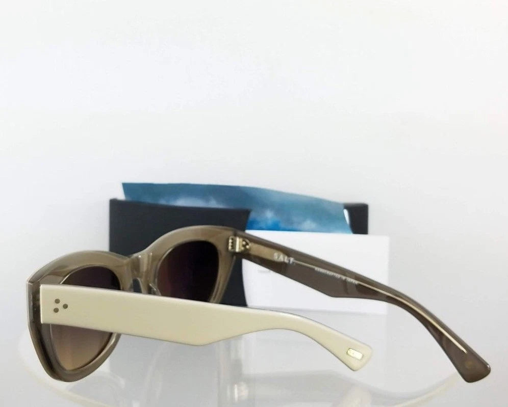 Brand New Authentic SALT Sunglasses PILA OYGR Ivory White 53mm Polarized Frame