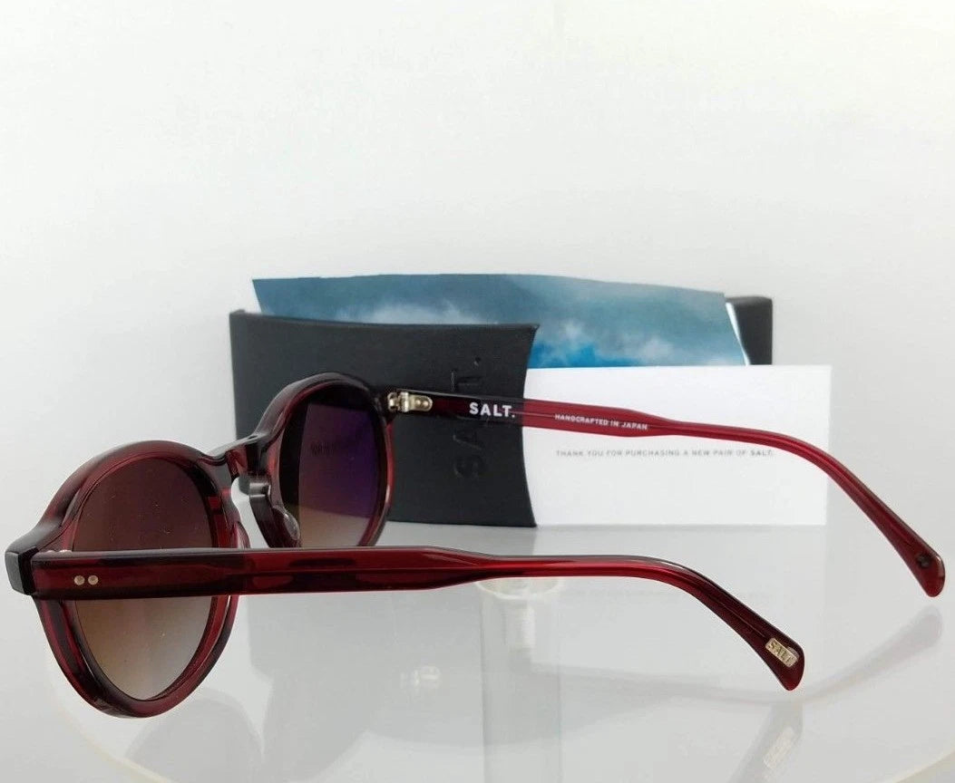 Brand New Authentic Salt Sunglasses Francine Bry Red 55Mm Polarized Frame