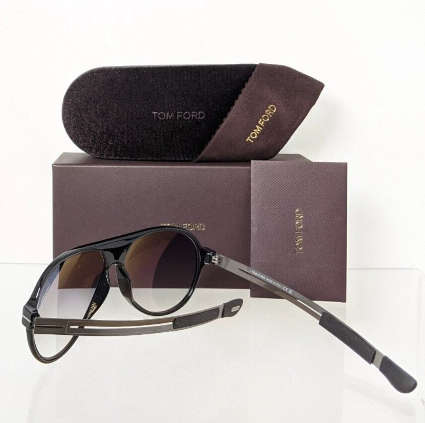 Brand New Authentic Tom Ford Sunglasses FT TF 0881 TF881 01B Oscar 60mm Frame