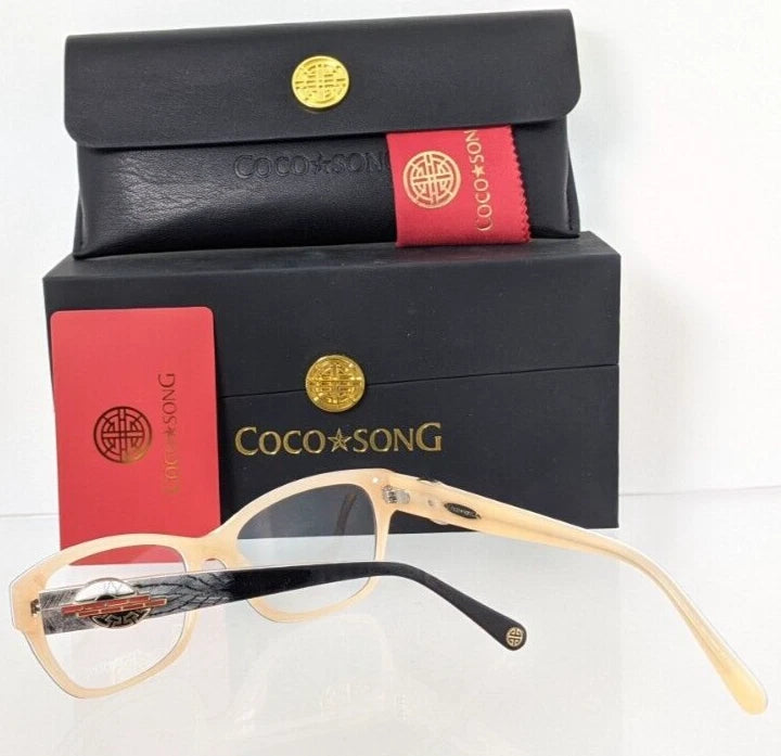 Brand New Authentic COCO SONG Eyeglasses Sunset Horizon Col. 1 55mm CV160
