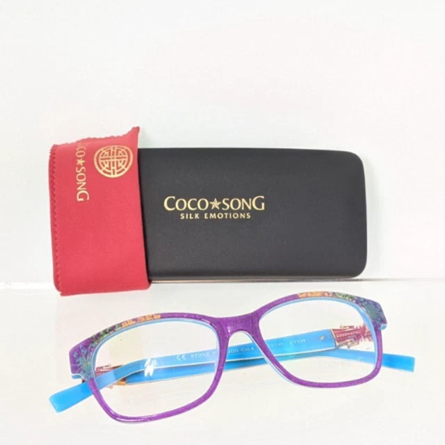 New Authentic COCO SONG Eyeglasses Stone Pavilion Col. 4 51mm CV159
