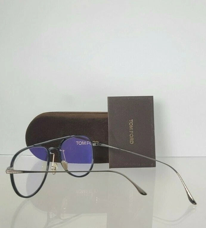 Brand New Authentic Tom Ford TF 5666 Eyeglasses 5666 001 FT 52mm Frame