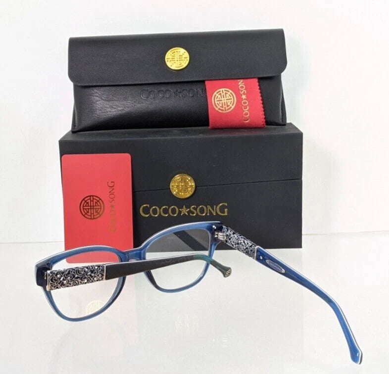 Brand New Authentic COCO SONG Eyeglasses Like Rock Col. 1 53mm CV156
