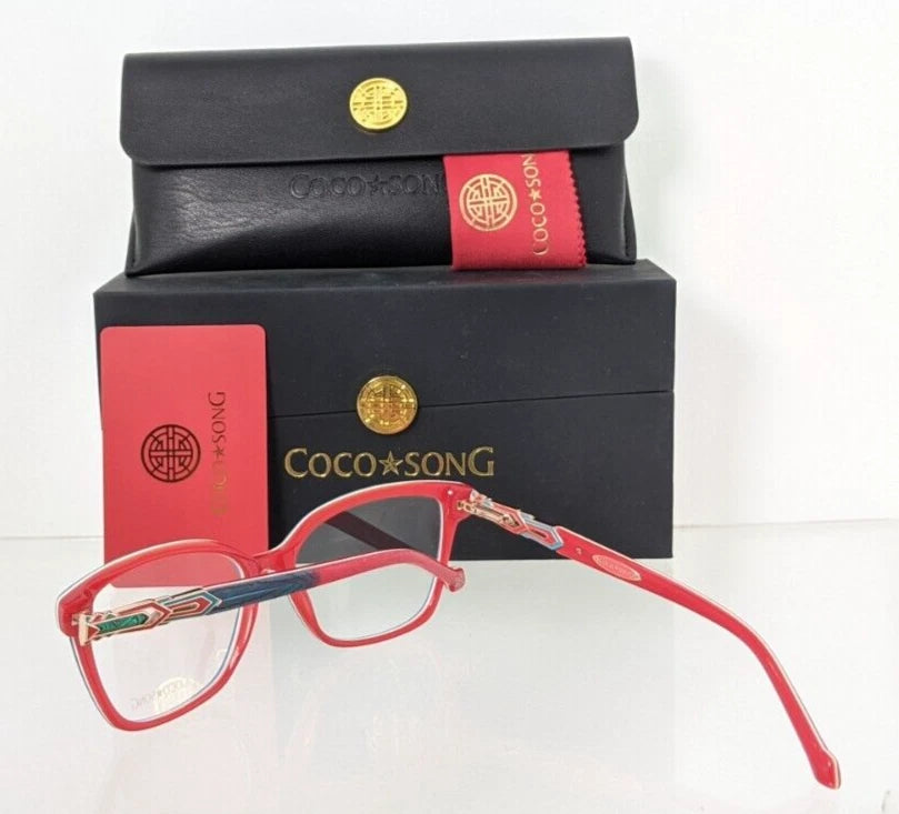Brand New Authentic COCO SONG Eyeglasses Happy Vibes Col. 4 55mm CV267